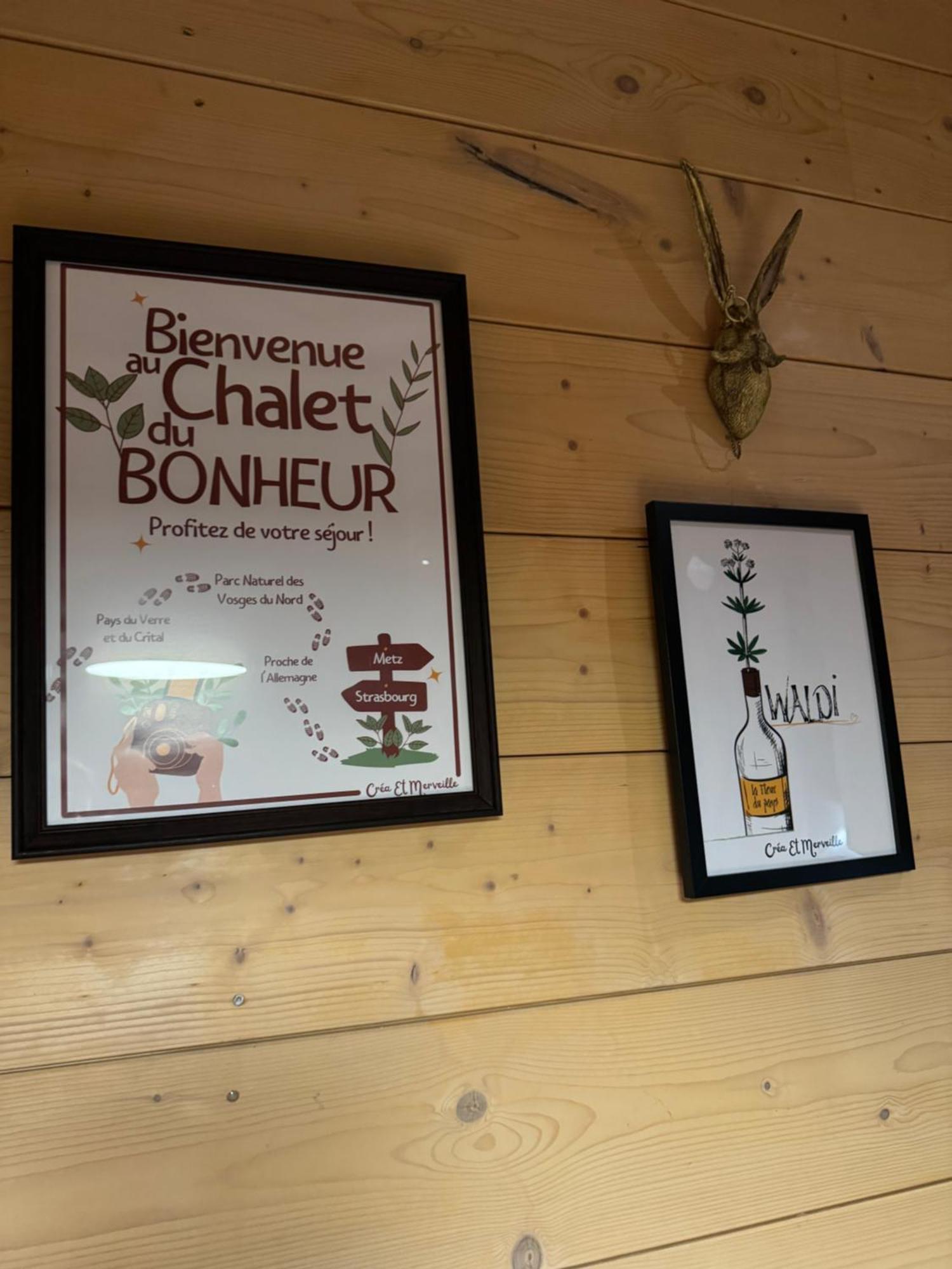 Le Chalet Du Bonheur A Soucht Exterior foto